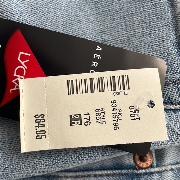 2 pairs NWT Aero Jeans 0&2. Comment to purchase separate. - Picture 5 of 5